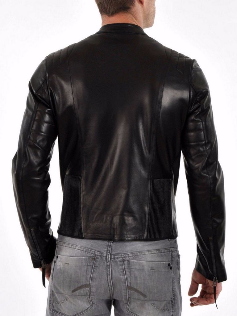 MEN LEATHER JACKET TLF 100