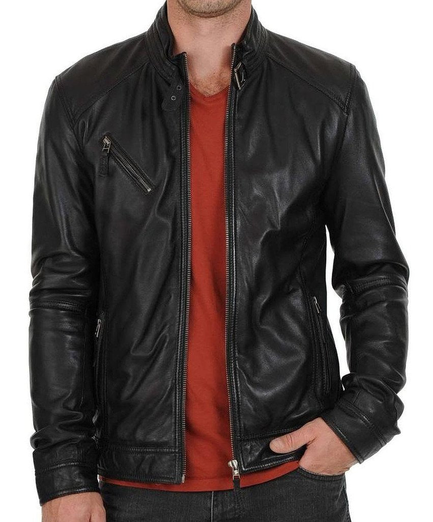 MEN LEATHER JACKET THUNDERBIRD