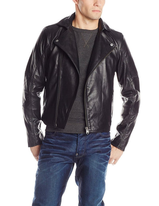MEN LEATHER JACKET TLF 102