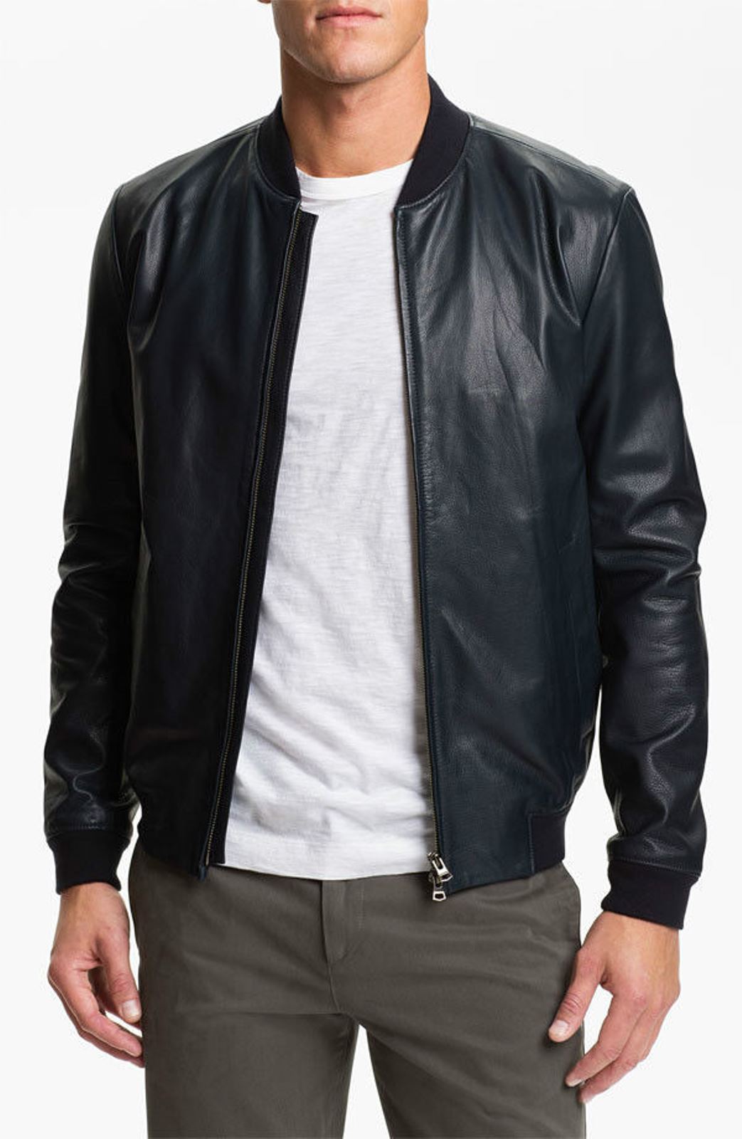 MEN LEATHER JACKET TLF 109