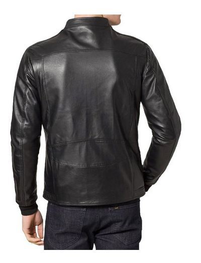 MEN LEATHER JACKET TLF 118