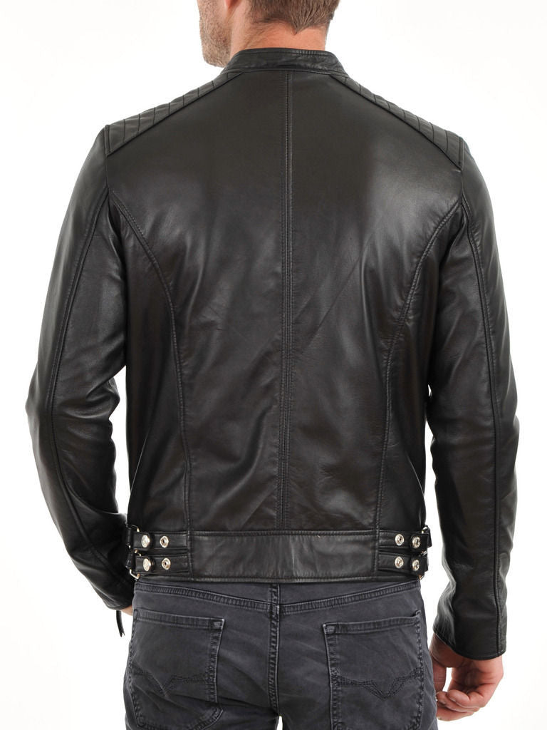 MEN LEATHER JACKET TLF 123