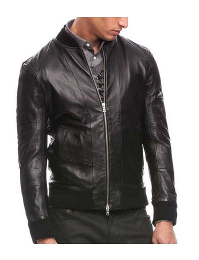 MEN LEATHER JACKET TLF 124