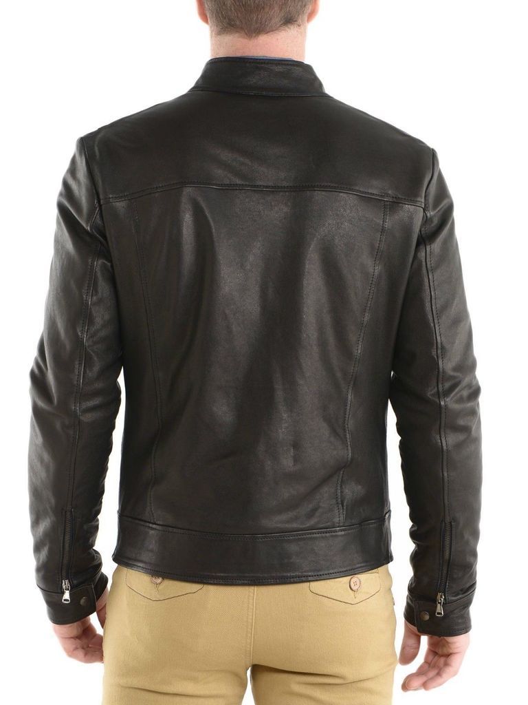 MEN LEATHER JACKET TLF 128