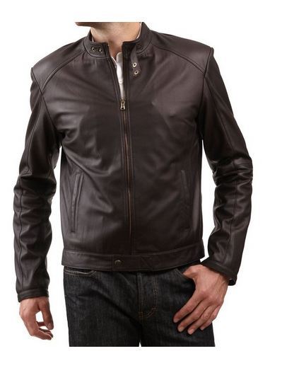 MEN LEATHER JACKET TLF 130