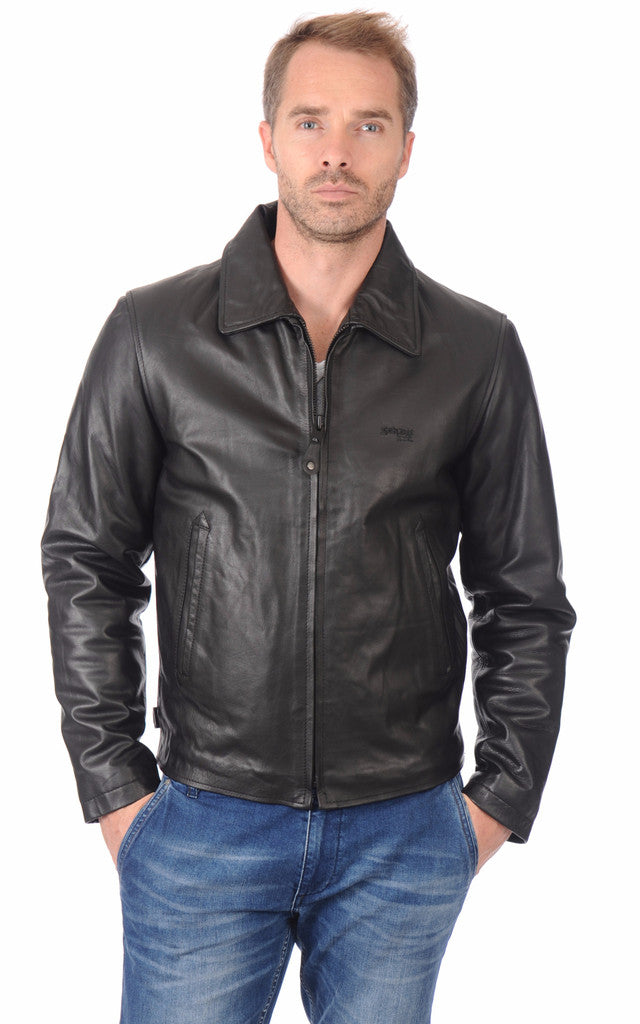 MEN LEATHER JACKET TLF 132
