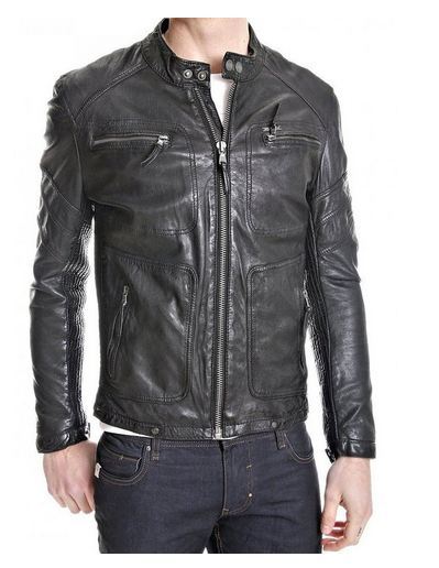 MEN LEATHER JACKET TLF 134