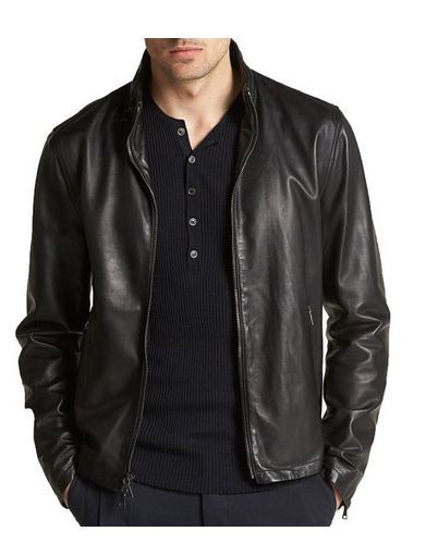 MEN LEATHER JACKET TLF 138