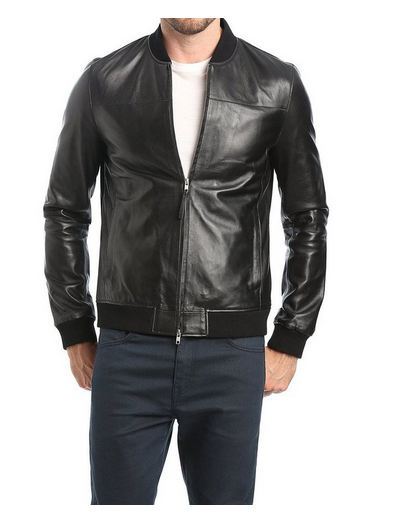 MEN LEATHER JACKET TLF 147