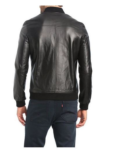 MEN LEATHER JACKET TLF 144
