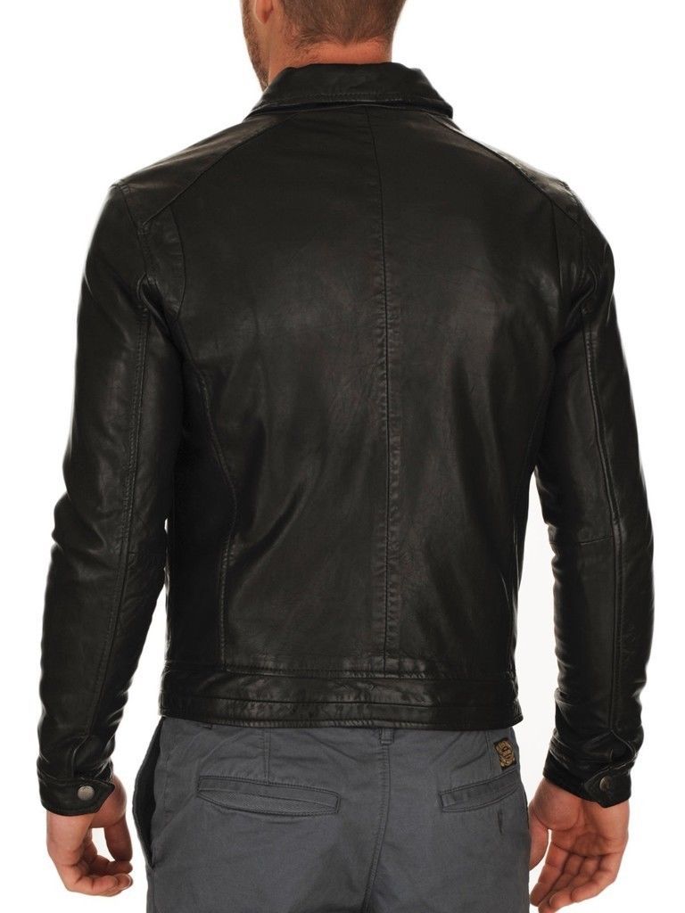 MEN LEATHER JACKET TLF 149