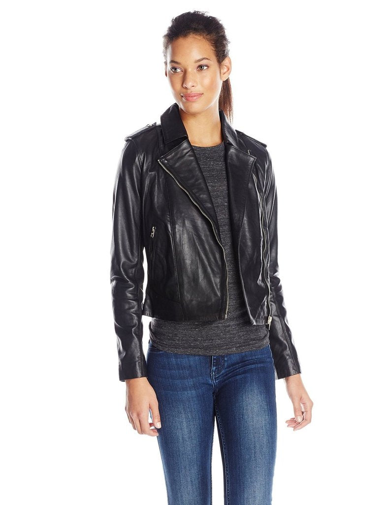 Women leather jacket TLF4