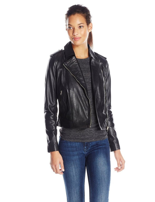 Women leather jacket TLF4