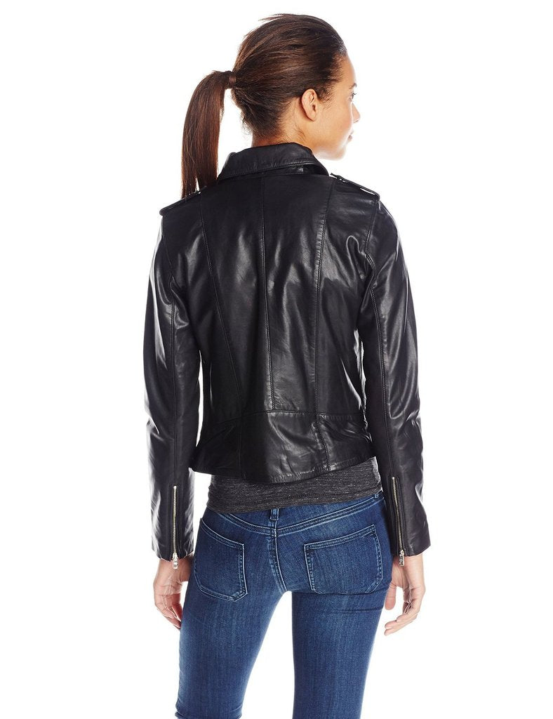 Women leather jacket TLF4