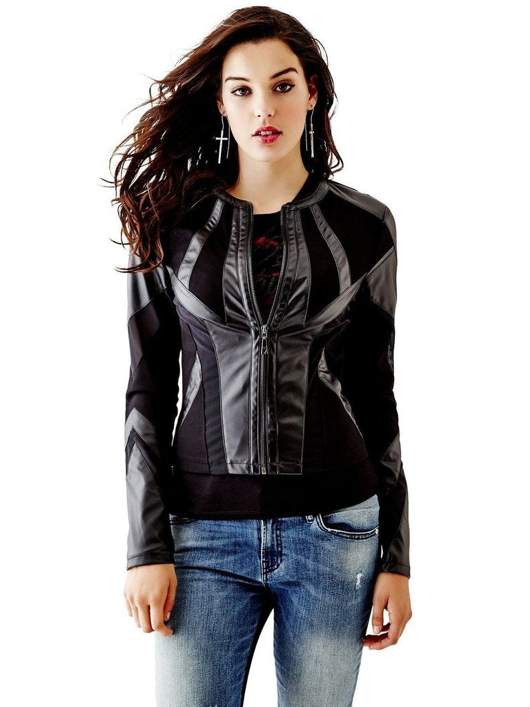 Women leather jacket TLF7
