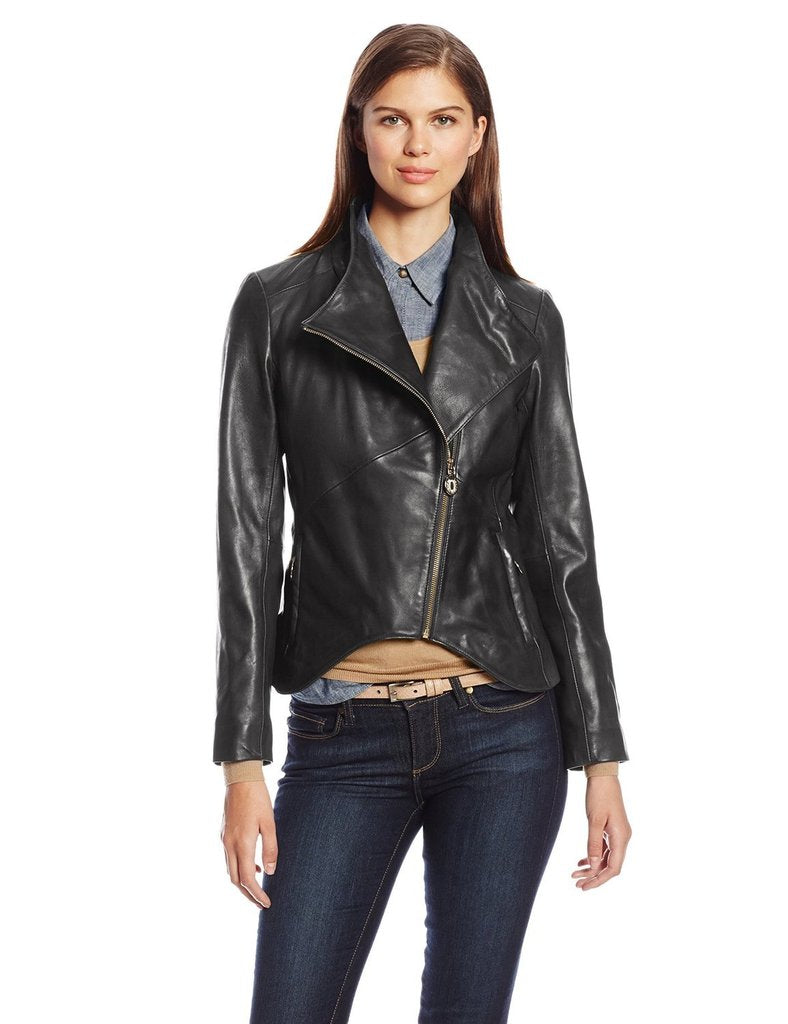 Women leather jacket TLF10