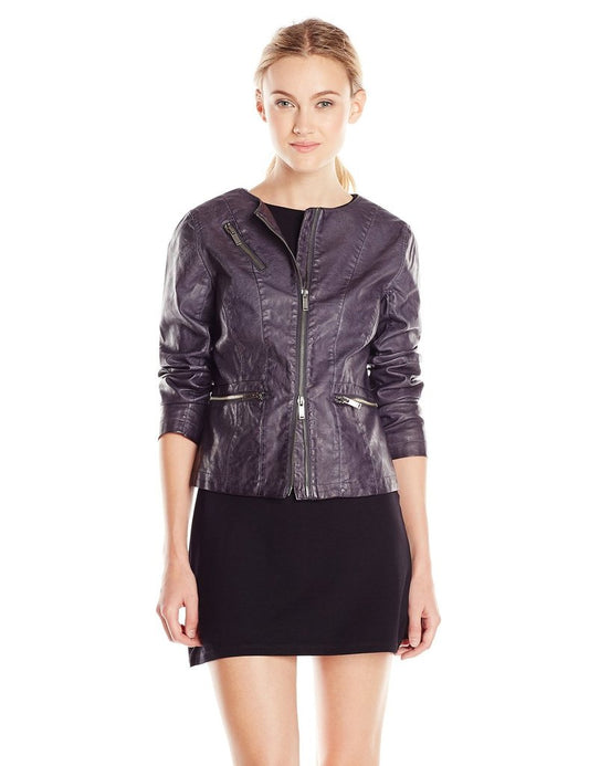 Women leather jacket TLF12