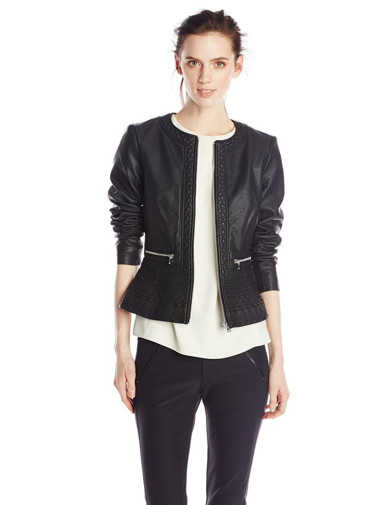 Women leather jacket TLF16