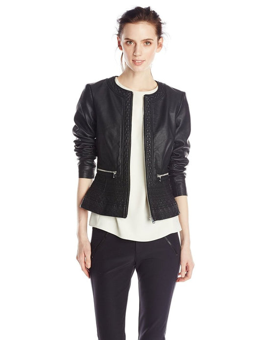 Women leather jacket TLF16