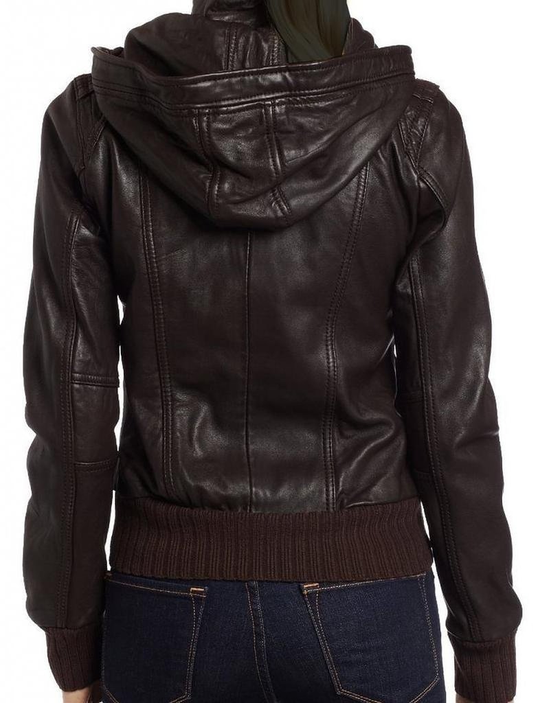Women leather jacket TLF18