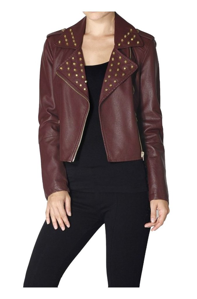 Women leather jacket TLF19