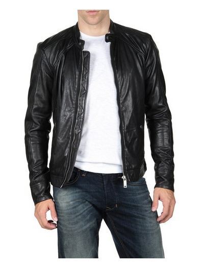 MEN LEATHER JACKET TLF 167