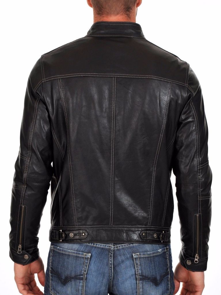 MEN LEATHER JACKET TLF 171