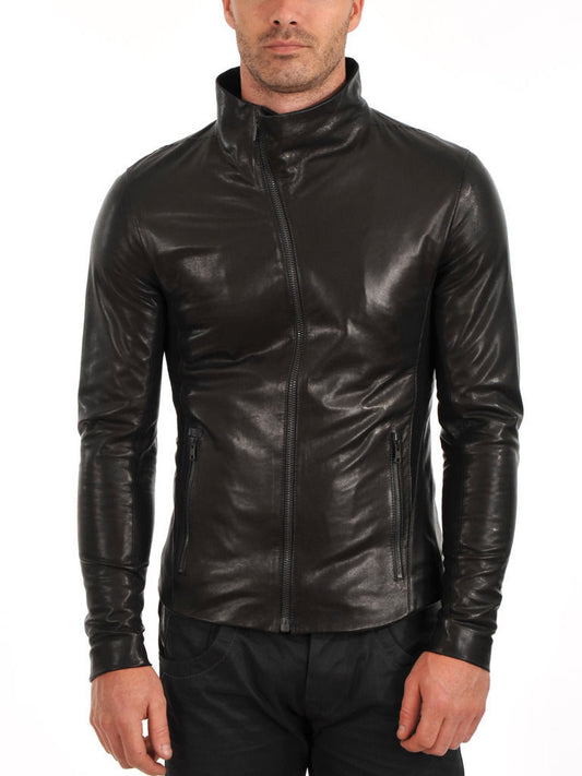 MEN LEATHER JACKET TLF 185
