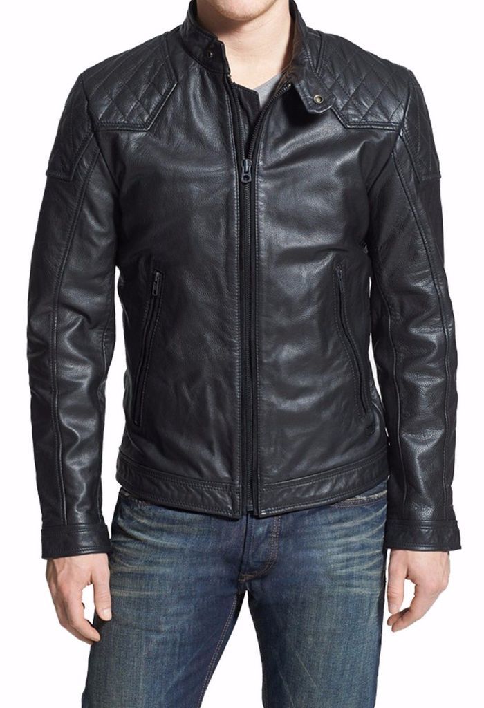MEN LEATHER JACKET TLF 188