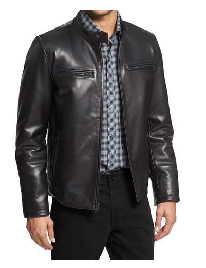 MEN LEATHER JACKET TLF 187