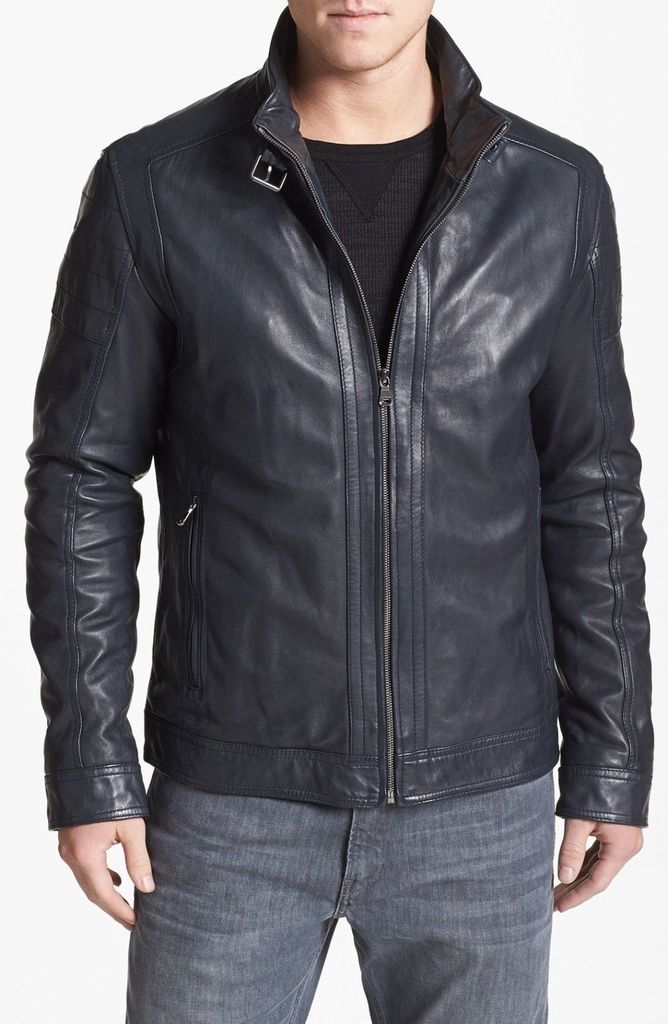 MEN LEATHER JACKET TLF 191