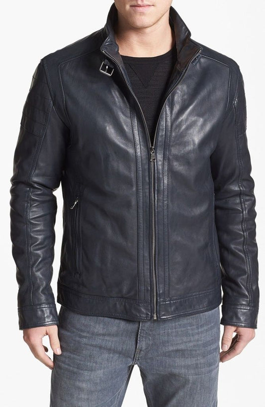 MEN LEATHER JACKET TLF 191
