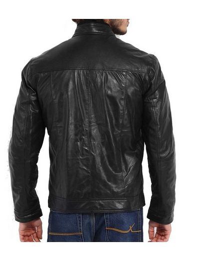 MEN LEATHER JACKET TLF 192