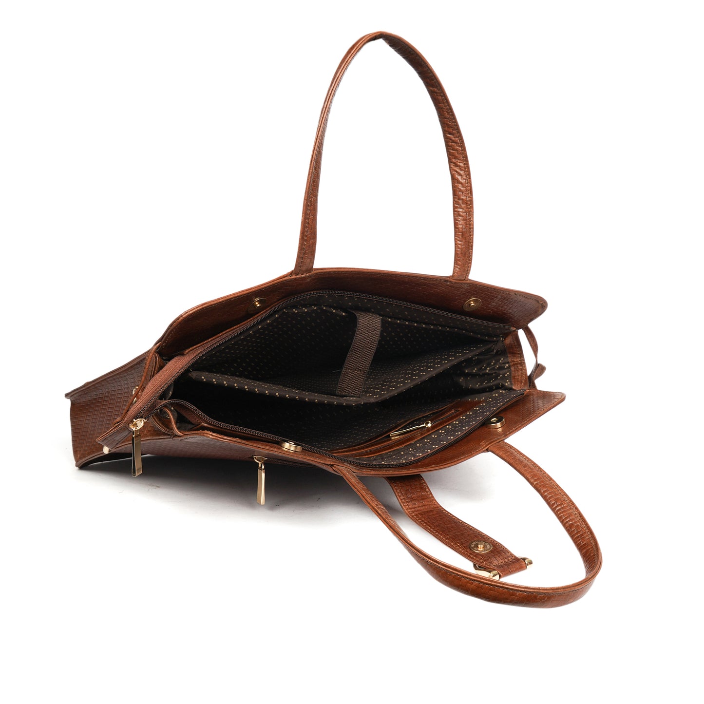 Women's Leather Laptop Tote Bag – Elegant, Functional ,Handmade